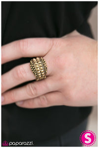 Paparazzi "For What Its Worth" Brass Ring Paparazzi Jewelry