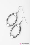 Paparazzi "Fox Hollow - White" earring Paparazzi Jewelry