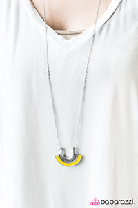 Paparazzi "Foxy Cleopatra - Yellow" necklace Paparazzi Jewelry