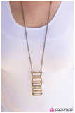 Paparazzi "Frame By Frame" necklace Paparazzi Jewelry