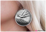 Paparazzi "Free Bird" Silver Earrings Paparazzi Jewelry
