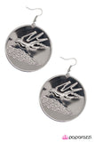 Paparazzi "Free Bird" Black Earrings Paparazzi Jewelry