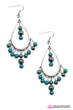 Paparazzi "Free Fallin- Blue" earring Paparazzi Jewelry