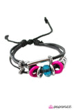Paparazzi "Freethinker - Black" bracelet Paparazzi Jewelry