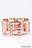 Paparazzi "Freeze Frame - Copper" bracelet Paparazzi Jewelry