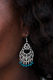 Paparazzi "Fresh Breeze" Blue Earrings Paparazzi Jewelry