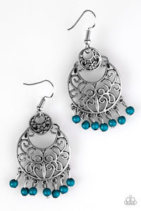 Paparazzi "Fresh Breeze" Blue Earrings Paparazzi Jewelry