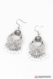 Paparazzi "Fresh Breeze - White" earring Paparazzi Jewelry