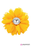 Paparazzi "Fresh Squeezed - Yellow" hair clip Paparazzi Jewelry