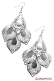 Paparazzi "From Dusk Til Dawn - Silver" earring Paparazzi Jewelry