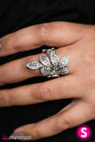 Paparazzi "Frosted Forest" Silver Ring Paparazzi Jewelry