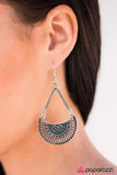 Paparazzi "Full Sail" Silver Earrings Paparazzi Jewelry