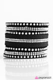 Paparazzi "Full SPARKLE Ahead!" Black 045XX Wrap Bracelet Paparazzi Jewelry