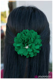 Paparazzi "Future Mrs... - Green" hair clip Paparazzi Jewelry