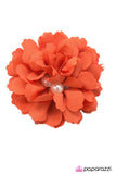 Paparazzi "Future Mrs... - Orange" hair clip Paparazzi Jewelry