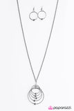 Paparazzi "Galaxies Away - Black" necklace Paparazzi Jewelry