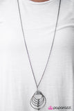 Paparazzi "Galaxies Away - Black" necklace Paparazzi Jewelry