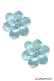 Paparazzi "Gardener Of The Year - Blue" earring Paparazzi Jewelry