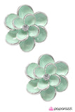 Paparazzi "Gardener Of The Year - Green" earring Paparazzi Jewelry