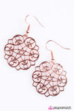 Paparazzi "Garden Glam - Copper" earring Paparazzi Jewelry
