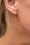 Paparazzi "Garden Glam - Copper" earring Paparazzi Jewelry