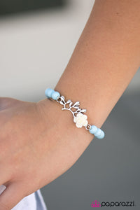 Paparazzi "Garden Grotto - Blue" bracelet Paparazzi Jewelry