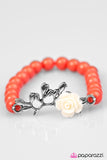 Paparazzi "Garden Grotto - Orange" bracelet Paparazzi Jewelry