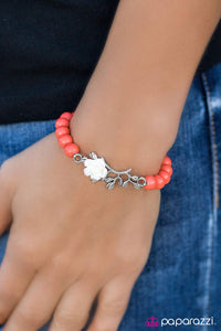 Paparazzi "Garden Grotto - Orange" bracelet Paparazzi Jewelry