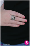 Paparazzi "Garden Of Eden" Black Ring Paparazzi Jewelry