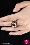 Paparazzi "Garden Of Grandeur" Copper Ring Paparazzi Jewelry