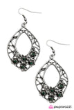 Paparazzi "Garden Party - Green" earring Paparazzi Jewelry