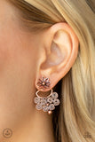 Paparazzi "Garden Spindrift" Copper Post Earrings Paparazzi Jewelry