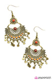 Paparazzi "Genie In A Bottle" earring Paparazzi Jewelry