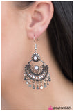 Paparazzi "Genie In A Bottle - White" earring Paparazzi Jewelry