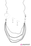 Paparazzi "Gently Glimmering - White" necklace Paparazzi Jewelry