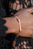 Paparazzi "GEO-Getter" Copper Bracelet Paparazzi Jewelry