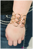 Paparazzi "Geo Goddess" Gold Bracelet Paparazzi Jewelry