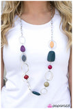 Paparazzi "Geo Queen" Multi Necklace & Earring Set Paparazzi Jewelry