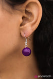 Paparazzi "Geo Queen - Purple" necklace Paparazzi Jewelry