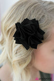 Paparazzi "Get Into the Groove - Black" hair clip Paparazzi Jewelry