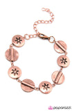 Paparazzi "Get It BRIGHT! - Copper" bracelet Paparazzi Jewelry