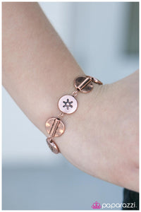 Paparazzi "Get It BRIGHT! - Copper" bracelet Paparazzi Jewelry