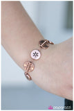 Paparazzi "Get It BRIGHT! - Copper" bracelet Paparazzi Jewelry