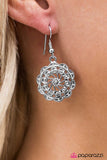 Paparazzi "Get It Girl - Silver" earring Paparazzi Jewelry