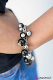 Paparazzi "Get On Your Feet - Black" bracelet Paparazzi Jewelry