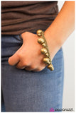 Paparazzi "Get On Your Feet - Brass" bracelet Paparazzi Jewelry