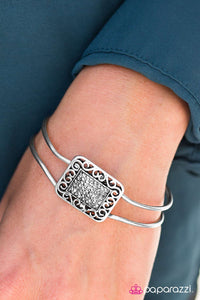 Paparazzi "Get The Picture?" Silver Bracelet Paparazzi Jewelry