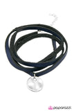 Paparazzi "Getting Back To Your Roots - Blue" bracelet Paparazzi Jewelry