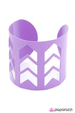 Paparazzi "Get to the Point - Purple" bracelet Paparazzi Jewelry