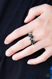 Paparazzi "Get Your Glitter On" Black Ring Paparazzi Jewelry